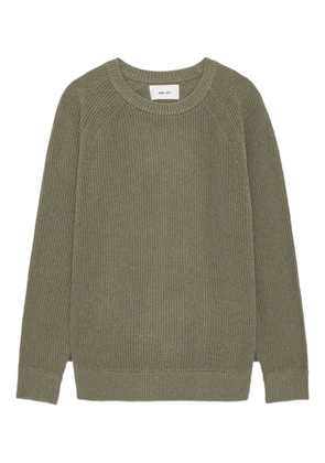 NN07 raglan-sleeve ribbed sweater - Green