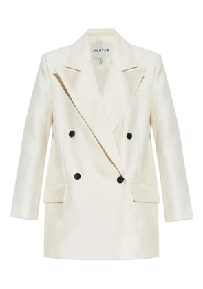 MUNTHE Lya double-breasted button jacket - Neutrals