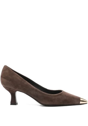 Isabel Ferranti 60mm pointed pumps - Brown