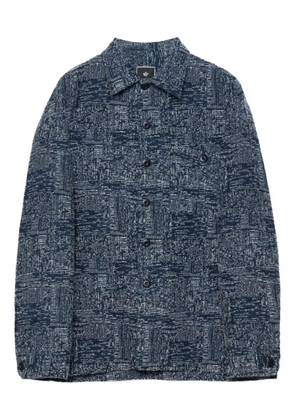 Maharishi buttoned cotton shirt - Blue