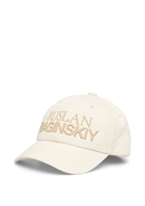 Ruslan Baginskiy cotton baseball cap - Neutrals