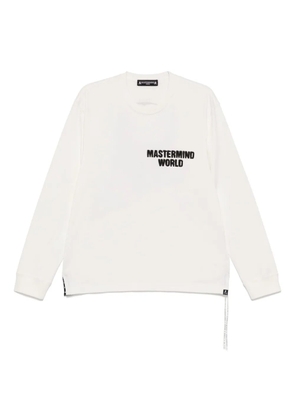 Mastermind World logo-printed t-shirt - White