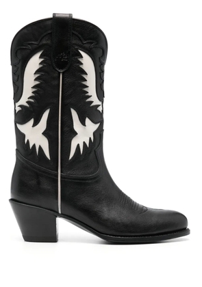 Polo Ralph Lauren 55mm leather boots - Black