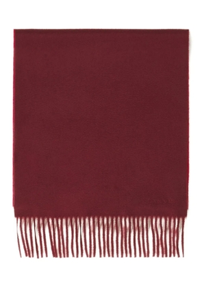 Lanvin fringed scarf - Red