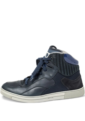 Ferragamo Pre-Owned leather sneakers - Blue