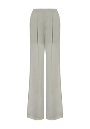 Alberta Ferretti pleated-pocket trousers - Grey