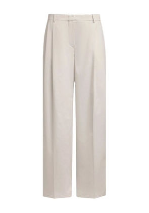 12 STOREEZ pleated wide-leg trousers - Grey