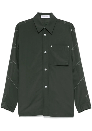 Kiko Kostadinov Solva shirt - Green