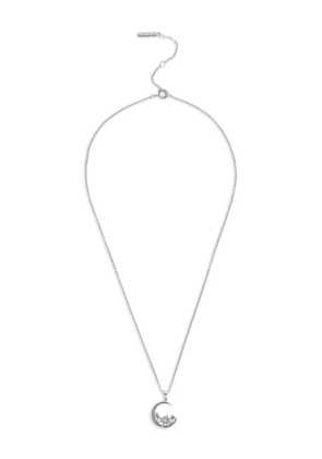 olivia burton Celestial Cluster Moon necklace - Silver
