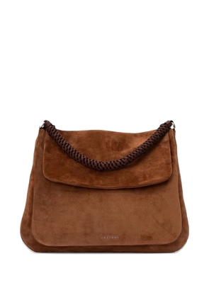Orciani suede shoulder bag - Brown