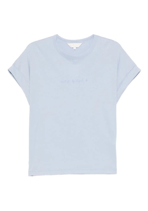 To b. by agnès b. Macaron logo T-shirt - Blue