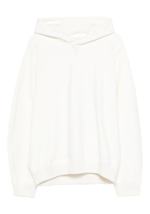 Jil Sander seam-detail hoodie - Neutrals