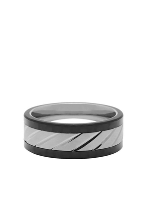 Nialaya Jewelry engraved band ring - Silver