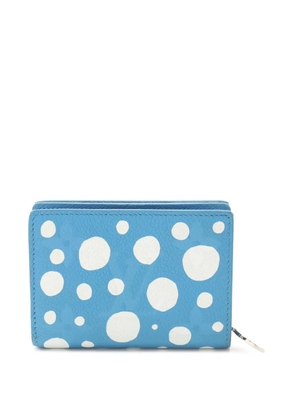 Louis Vuitton Pre-Owned 2021-2025 Yayoi Kusama Monogram Empreinte Giant Infinity Dots Clea Wallet small wallets - Blue