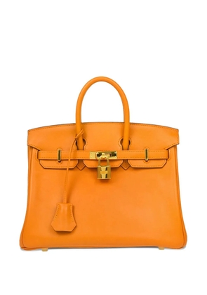 Hermès Pre-Owned 2018 Birkin 25 leather handbag - Orange
