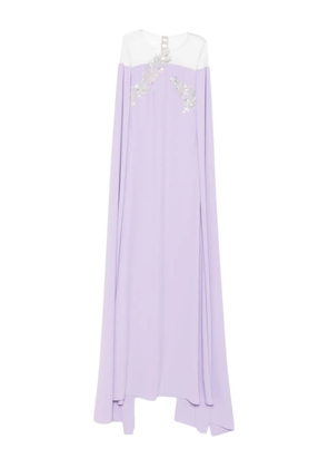 CRISTALLINI Kassandra maxi dress - Purple