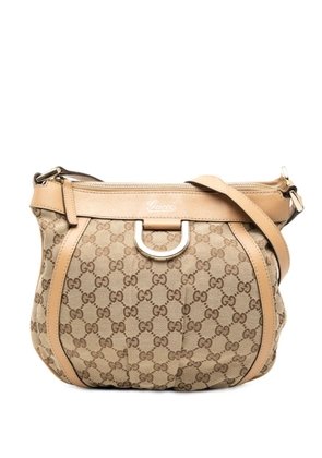 Gucci Pre-Owned 2000-2015 GG Canvas Abbey D Ring crossbody bag - Brown