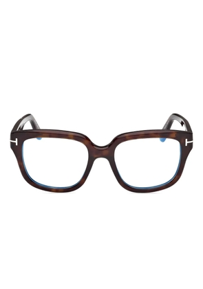 TOM FORD Eyewear square-frame glasses - Brown