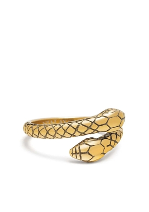 Nialaya Jewelry Vintage Snake ring - Gold