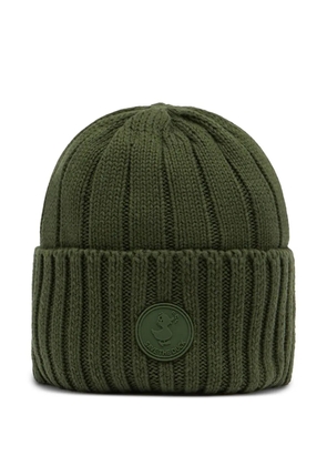 Save The Duck ribbed beanie hat - Green
