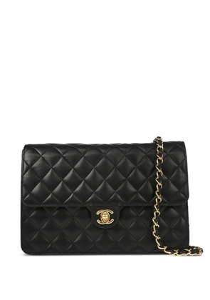 CHANEL Pre-Owned 2008 medium Half Flap shoulder bag - Black