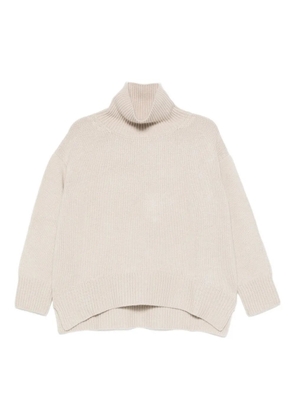 BeYou roll-neck sweater - Neutrals