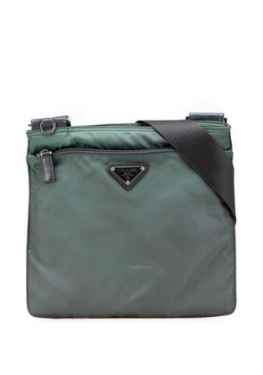 Prada Pre-Owned 2013-2025 Tessuto Zip Top crossbody bag - Green