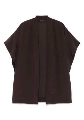 Carine Gilson silk short robe - Brown