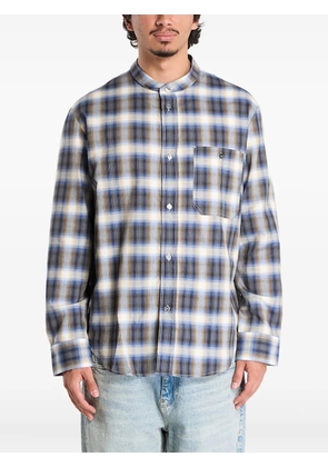 A.P.C. Thomas plaid pocket shirt - Blue