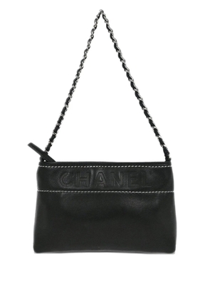 CHANEL Pre-Owned 2003 chain-strap shoulder bag - Black