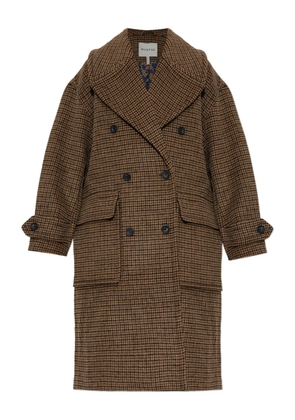 MUNTHE Libasto double-breasted coat - Brown