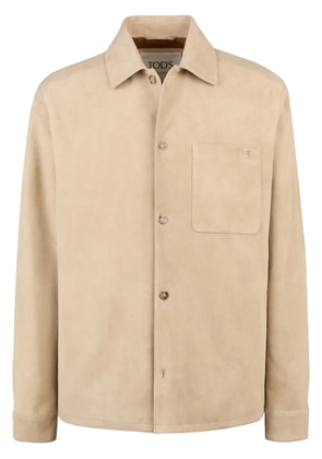 Tod's Pashmy shirt jacket - Neutrals