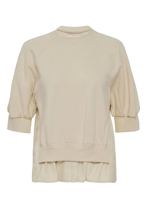 3.1 Phillip Lim puff-sleeve sweatshirt - Neutrals