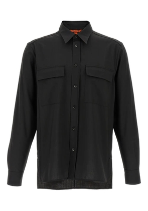 Barena pocketed cuffed-sleeve shirt - Black