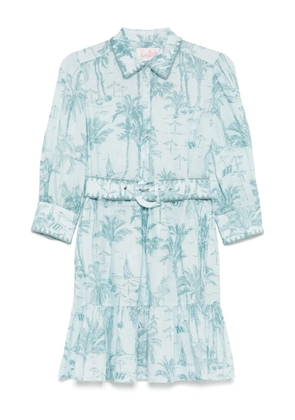 MC2 Saint Barth linen mini dress - Blue