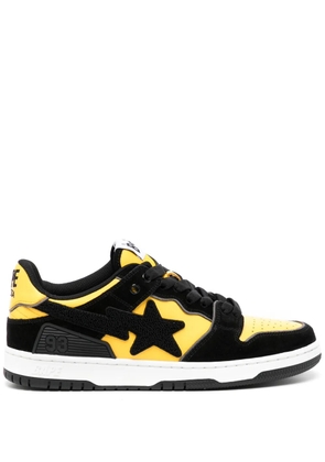 A BATHING APE® Sk8 Sta panelled sneakers - Black