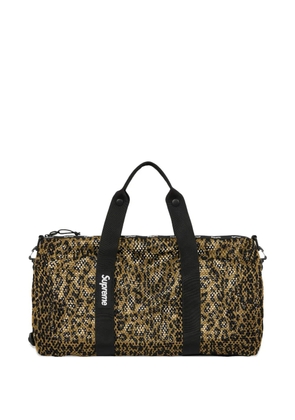 Supreme mesh duffle bag - Brown