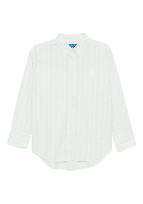 SPORT b. by agnès b. stiped cotton shirt - Green
