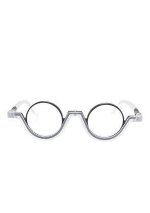 VAVA Eyewear round-frame glasses - Black