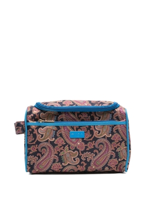 ETRO paisley-print beauty case - 52 BLACK