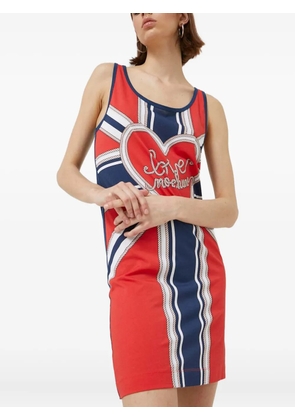 Love Moschino heart-print mini dress - Red