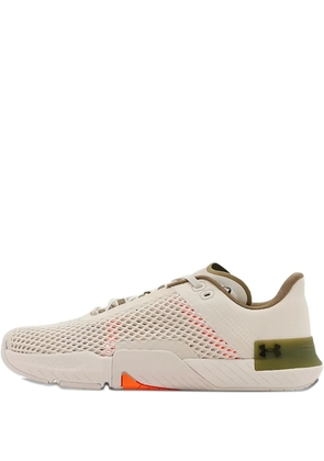 Under Armour TriBase Reign 4 'Stone' sneakers - Neutrals