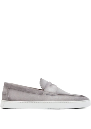 Magnanni penny suede loafers - Grey
