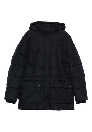 Geox Leitan quilted hooded jacket - Blue