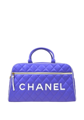 CHANEL Pre-Owned 1995 Bowling duffle bag - Purple