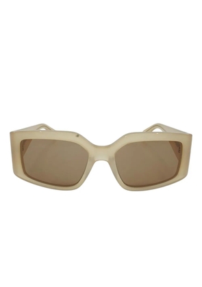 Ferragamo Eyewear rectangle-frame sunglasses - Neutrals