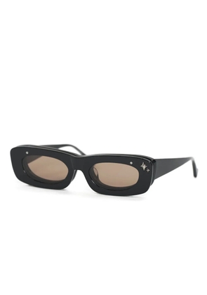 pushBUTTON x Grey Ant Flip Up sunglasses - Black