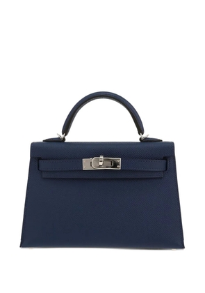Hermès Pre-Owned 2023 Kelly 20 shoulder bag - Blue
