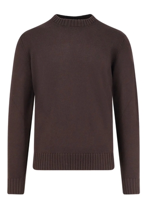 Filippo De Laurentiis crew-neck sweater - Brown