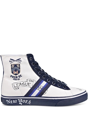 Polo Ralph Lauren Solomon Collegiate hi-tops sneakers - White